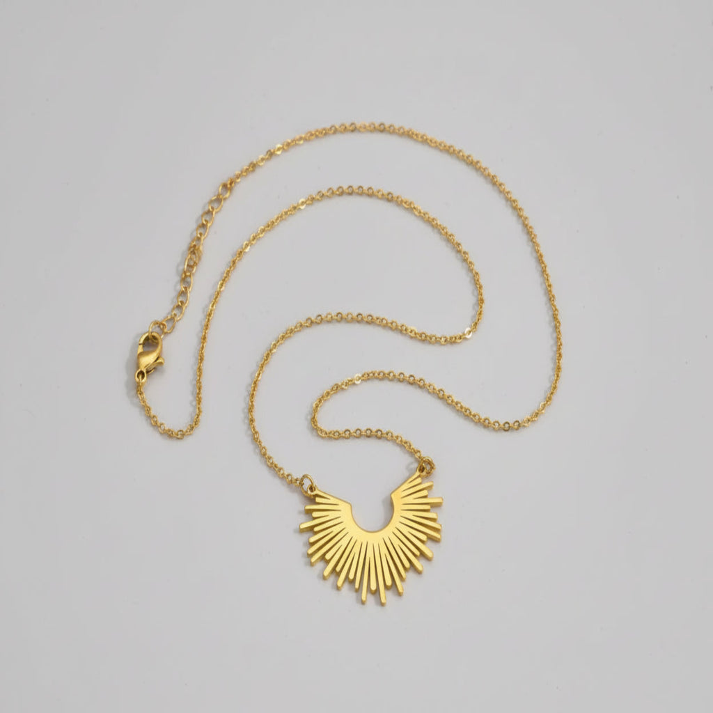 Collier Soleil Doré