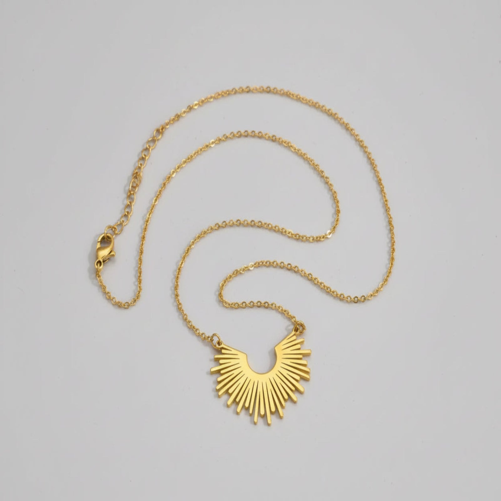 Collier Soleil Doré