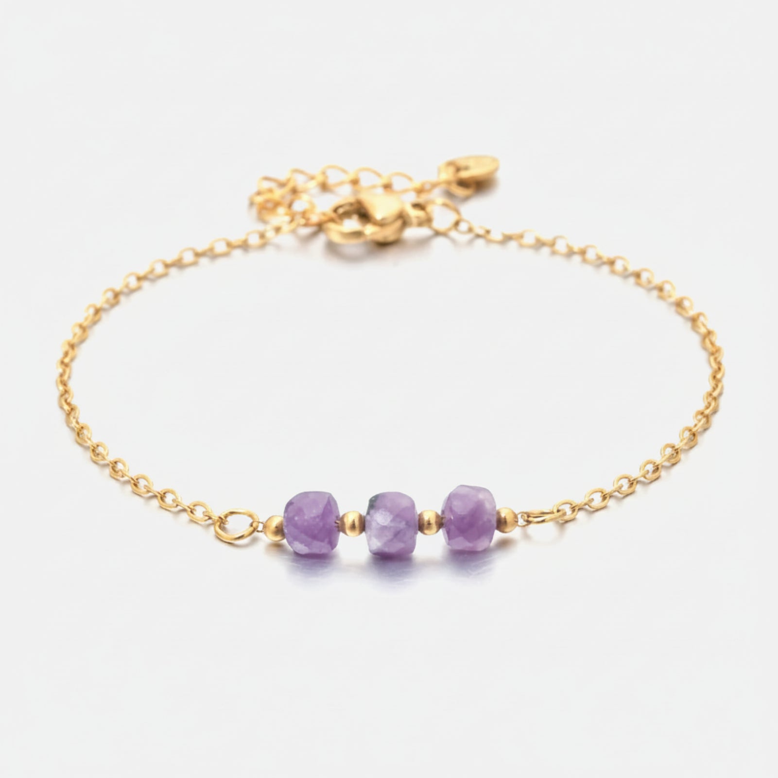 Bracelet Boho – Acier Inoxydable & Perles Naturelles