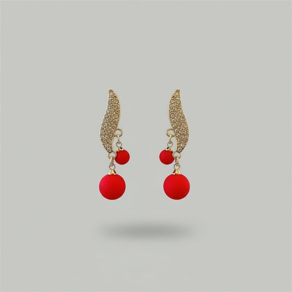 Boucles d’oreilles « Goutte de Perle »