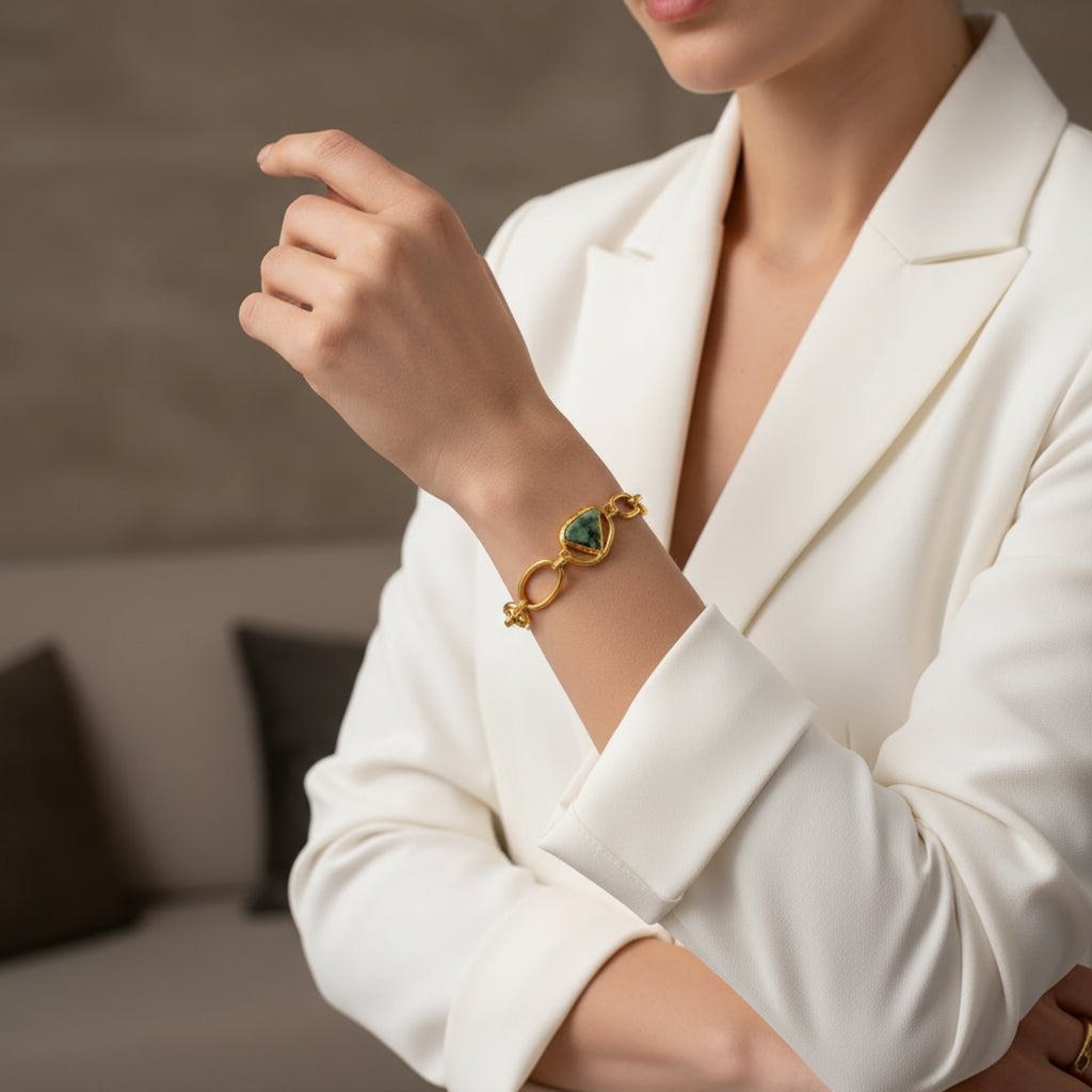 Bracelet Chaîne Pierre Naturelle